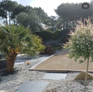 Photo de galerie - Aménagement d’un terrain de pétanque 