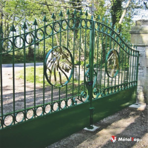 Photo de galerie - Rénovation portail 