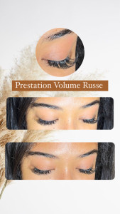 Photo de galerie - Prestation volume russe