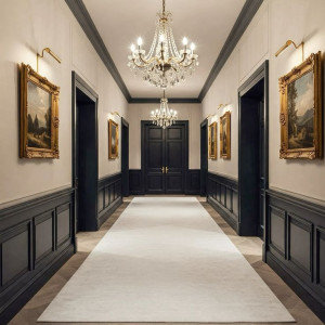 Photo de galerie - Couloir rénovation En Bois 