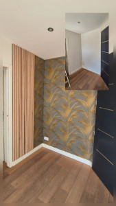 Photo de galerie - Posse tapisserie avec tasseaux 