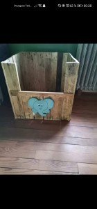 Photo de galerie - Fabrication d'un coffre à jouets