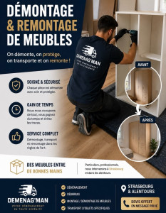 Photo de galerie - Montage / démontage de meuble