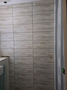 Photo de galerie - Carreleur pose sol faïence pour carrelage 
