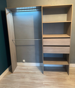 Photo de galerie - Montage d’un dressing