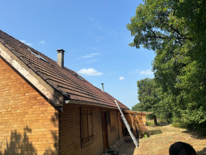 Photo de galerie - Nettoyage de toiture 