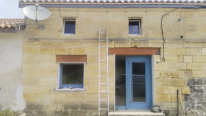 Photo de galerie - Restauration façade en pierre 