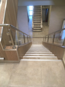 Photo de galerie - Rénovation escalier bureaux