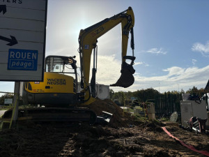 Photo de galerie - Création d’un poste de relevage en béton pour améliorer la gestion des eaux usées. 