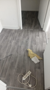 Photo de galerie - Pose de parquet - Revêtement de sol