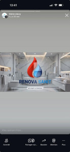 Photo de galerie - Renovasanit estune entreprise spécialisée en plomberie, chauffage et rénovation sanitaire. Nous intervenons pour le dépannage, l'installation, l'entretien et la rénovation de vos équipements avec sérieux, réactivité et professionnalisme. Nous proposons de