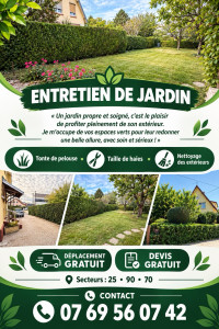 Photo de galerie - Entretien de jardin et terasse