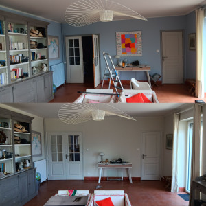 Photo de galerie - Peinture sur salon