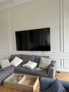 Photo de galerie - Fixation de télévision 