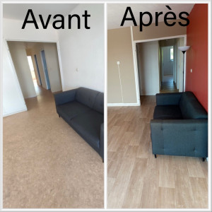 Photo de galerie - Peinture + pose lino