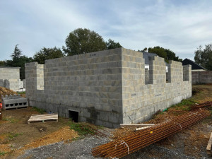 Photo de galerie - Début d’élévation maison individuelle 