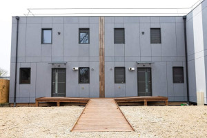 Photo de galerie - 4 maison popup house pour l hopital Daumezon