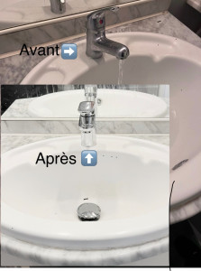 Photo de galerie - Remplace du robinet est débouchage 