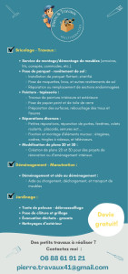 Photo de galerie - Bricolage et multi services