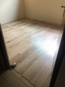 Photo de galerie - Pose de parquet - Revêtement de sol