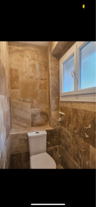 Photo de galerie - Carrelage travertin