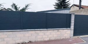 Photo de galerie - Pose clôture 