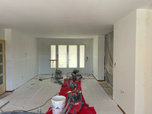 Photo de galerie - Préparation et peinture d’une pièce 