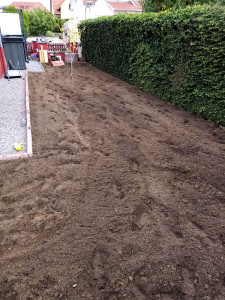 Photo de galerie - Préparation du terrain 