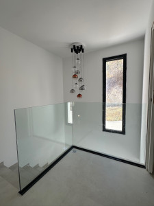 Photo de galerie - Garde corps en verre 