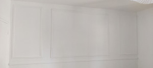 Photo de galerie - Peinture blanche salon 