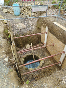 Photo de galerie - Création d'un puits en pierre de taille 