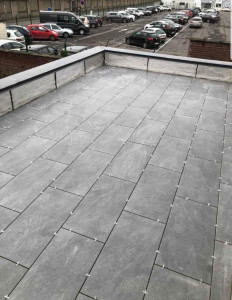 Photo de galerie - Carrelage de la terrasse fini presque ✅