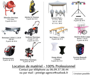 Photo de galerie - Location de matériel pro