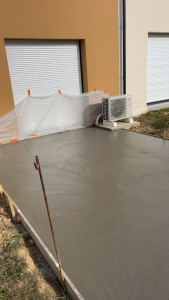 Photo de galerie - Dalle béton armé 