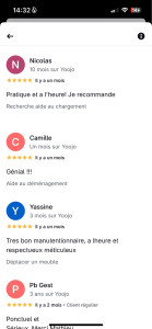 Photo de galerie - Déménageurs et aide au déménagement