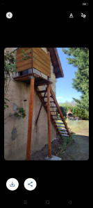 Photo de galerie - Réalisation et installation d'un escalier en bois 