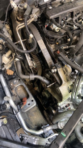 Photo de galerie - Changement courroie de distribution