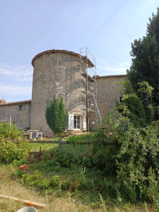 Photo de galerie - Augé 79 intervention sur une tour septembre 2025