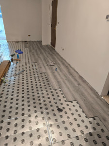 Photo de galerie - Pose de parquet - Revêtement de sol