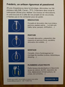 Photo de galerie - Bricolage et multi services