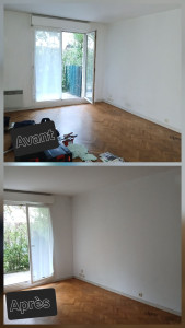 Photo de galerie - Peinture murs et plafond