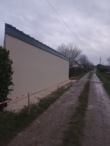 Photo de galerie - Enduit projeter, ravalement 