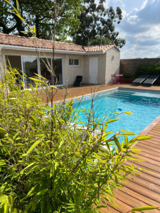 Photo de galerie - Construction piscine avec son pool-housse