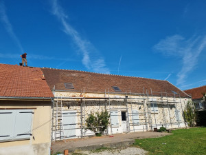 Photo de galerie - Toiture complète tuiles plate 