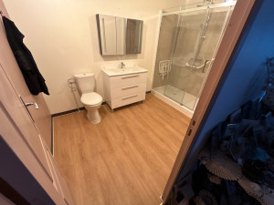 Photo de galerie - Pose de WC et de meubles vasque 