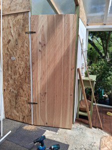 Photo de galerie - Création d'une porte 