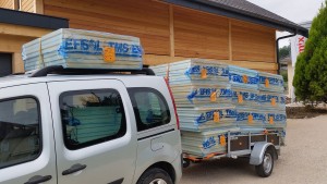 Photo de galerie - Transport de charges volumineuses ou longues avec les barres de toit (jusqu'à 6 m).