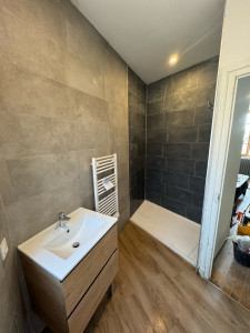 Photo de galerie - Réalisation d’une salle de bain 