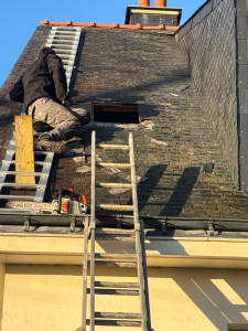 Photo de galerie - Suppression d’un velux avant