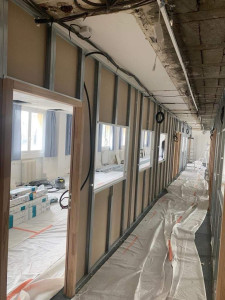 Photo de galerie - Création cloison 